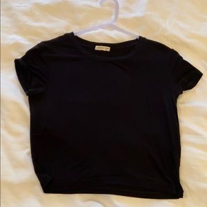 Loose fitting crop tops